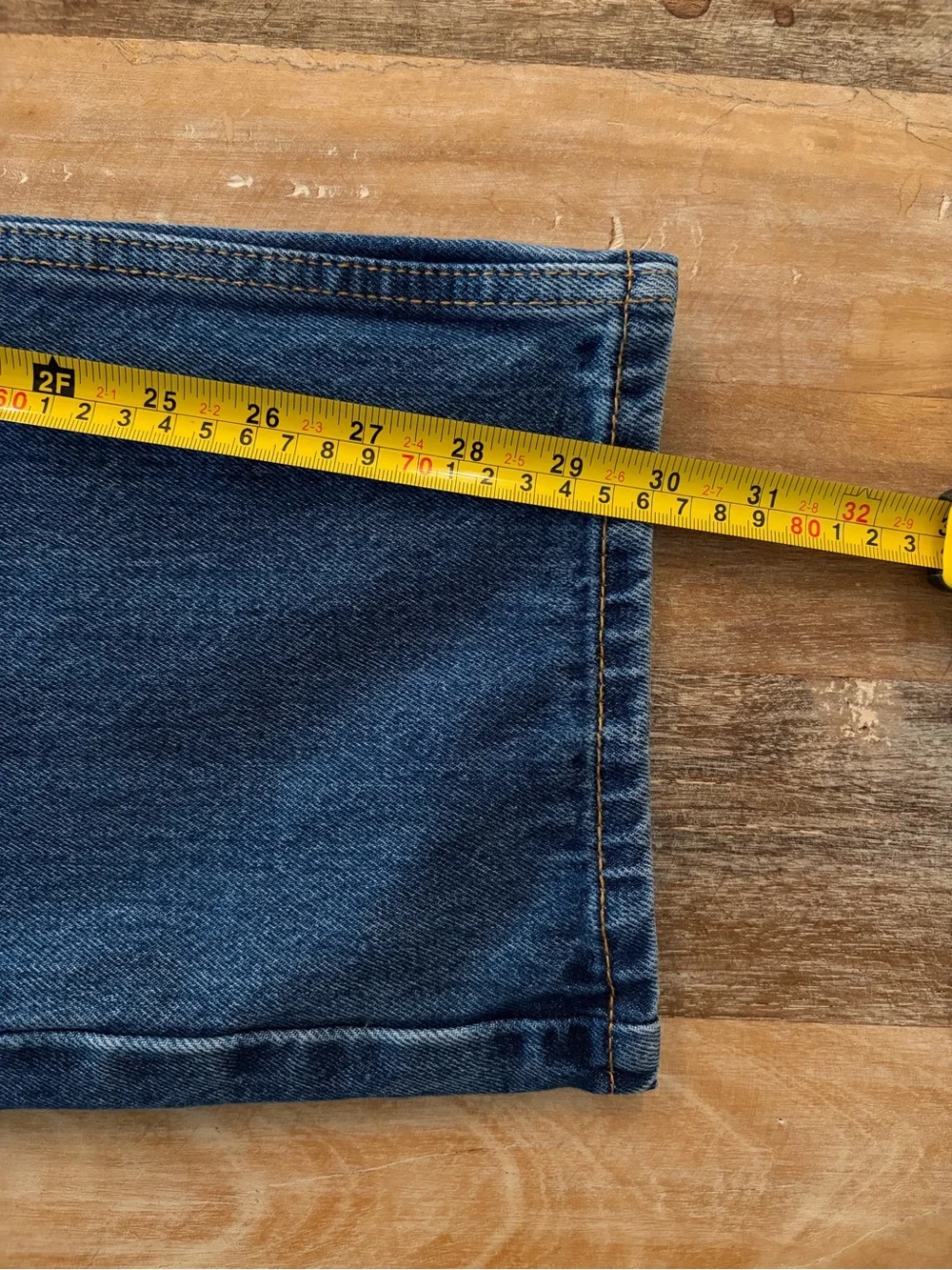 Levi’s 505 Regular Fit Straight Leg Jeans Men’s 36x30 Medium Wash Classic Denim